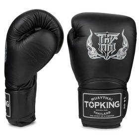 Topking Muay Thai Gloves / Super / Black