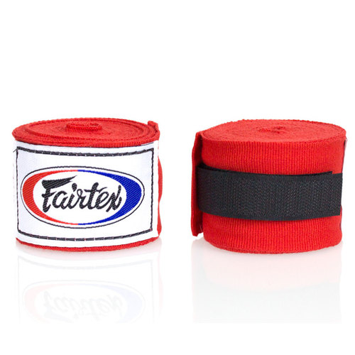 Fairtex Hand Wraps / HW2 / Red - 4.5m