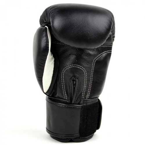 MTG Pro Black Velcro Boxing Gloves