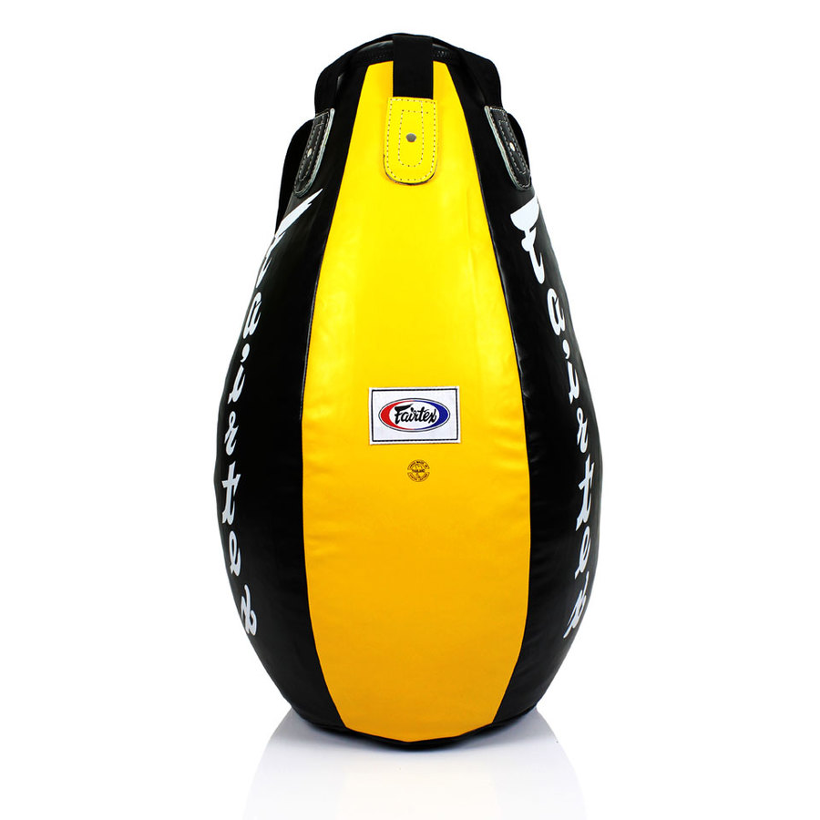 Fairtex Teardrop Bag / Super / Unfilled / Black Yellow