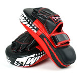 Twins PML21 Red & Black Hybrid Muay Thai Focus Mitts Twins PML21 Red & Black Hybrid Muay Thai Focus Mitts