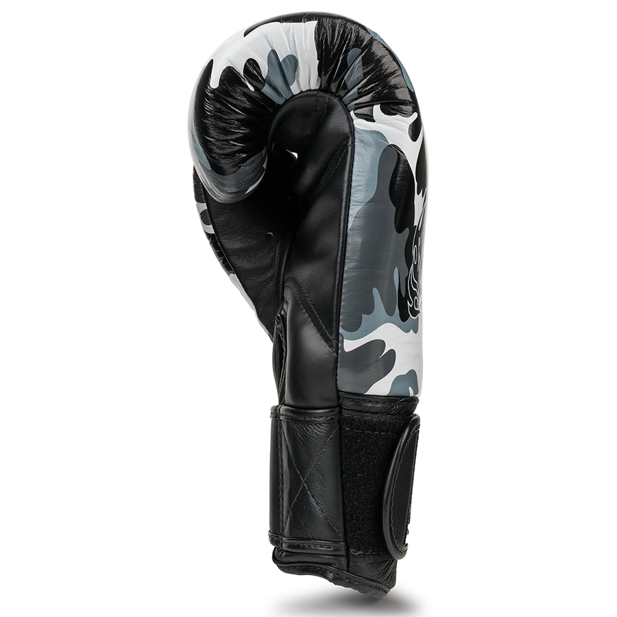 Top King Empower Velcro Boxing Gloves Camoflage
